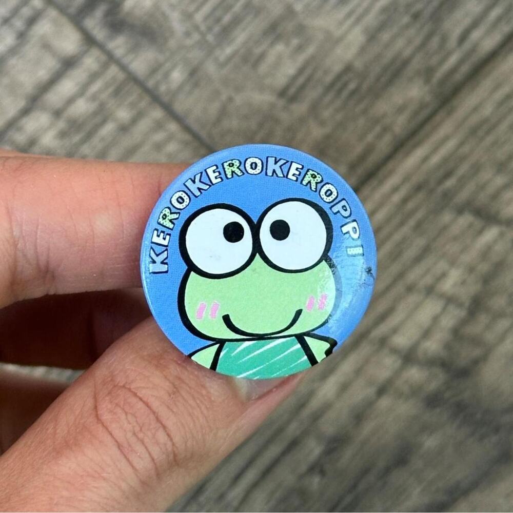 2022 Sanrio Keroppi Can Badge Button Pin Mini Collectible